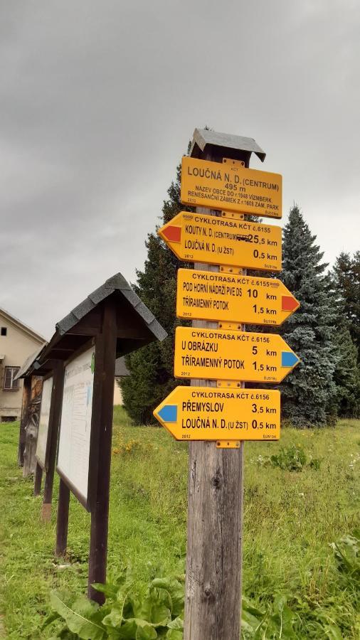 Penzion Rollba Loučná nad Desnou Esterno foto