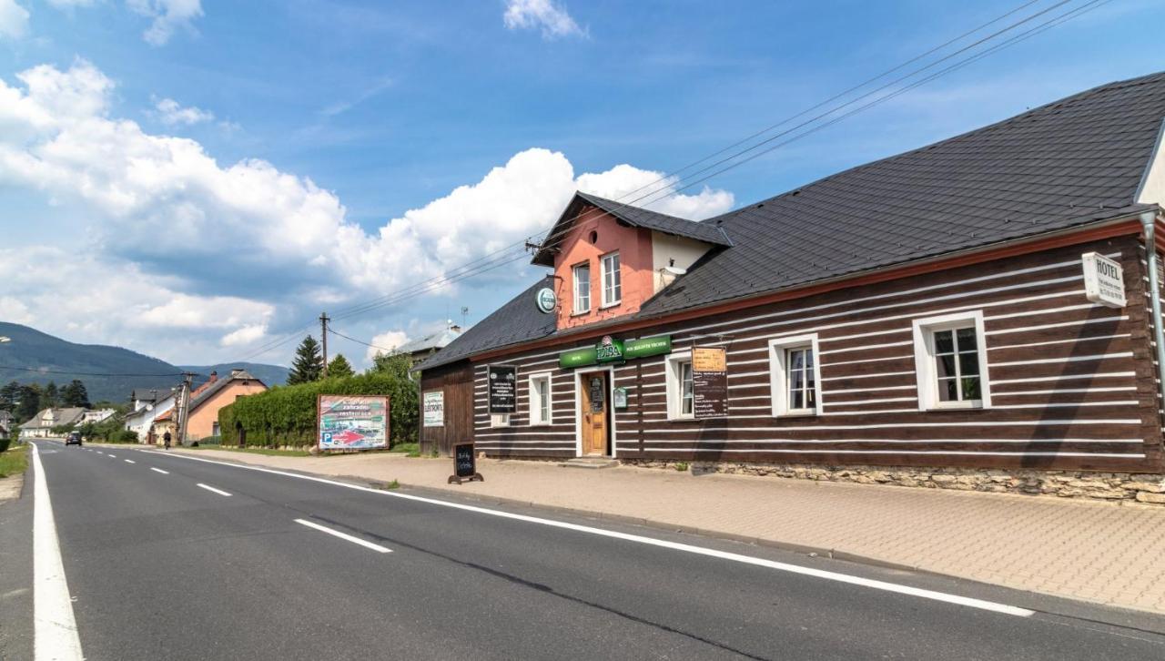 Penzion Rollba Loučná nad Desnou Esterno foto